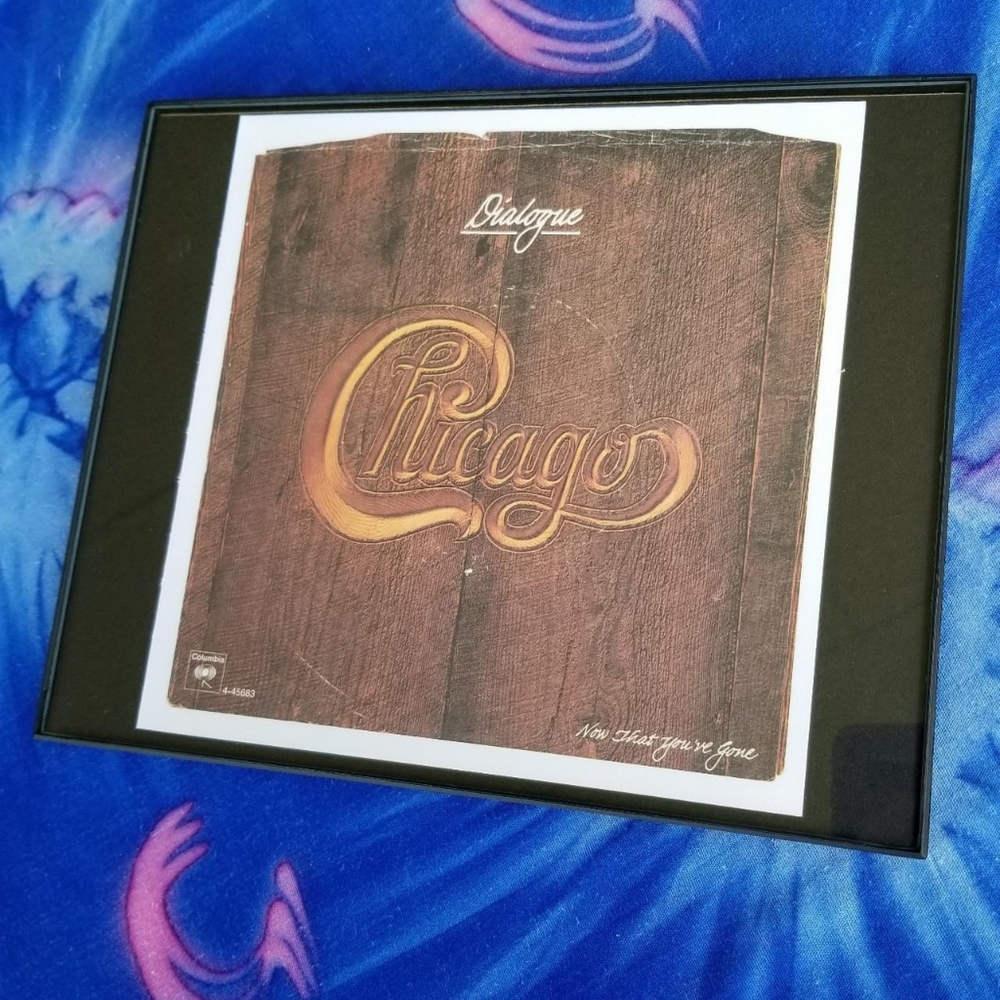 Chicago Band Rock and Roll Music Guitar Concert Wall Decor